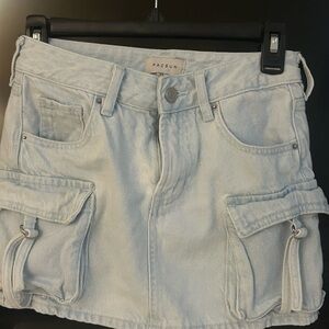 PacSun Light Blue Women's Cargo Shorts